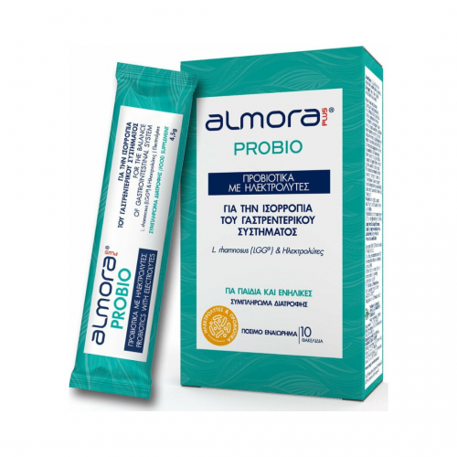 Elpen Almora Plus Probio Προβιοτικά με ηλεκτρολύτες 10 φακελίδια